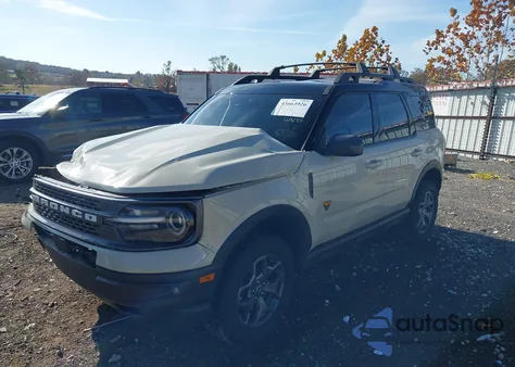 2024 Ford Bronco Sport Badlands из США, поврежденный, VIN 3FMCR9D90RRE00360